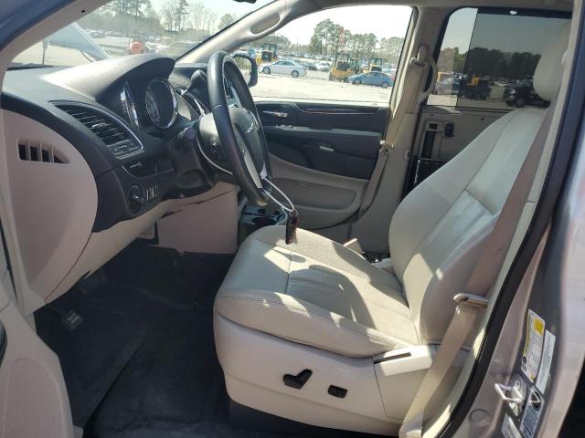 2C4RC1CG1GR271405 - 2016 CHRYSLER TOWN & COU TOURING L SILVER photo 7