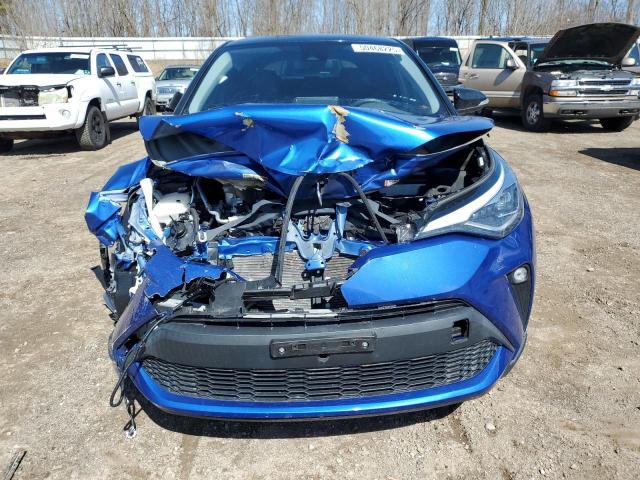 JTNKHMBX0M1114501 - 2021 TOYOTA C-HR XLE BLUE photo 5