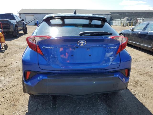 JTNKHMBX0M1114501 - 2021 TOYOTA C-HR XLE BLUE photo 6