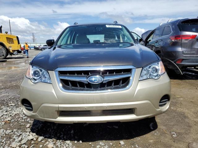 4S4BP60C187354366 - 2008 SUBARU OUTBACK BLACK photo 5