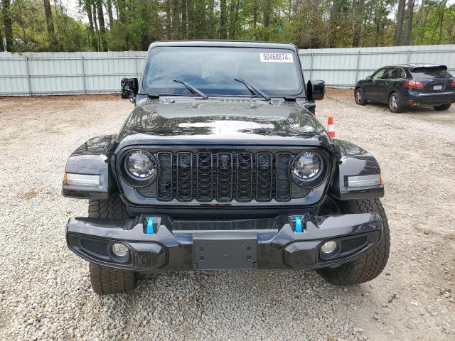 1C4RJXU61RW114868 - 2024 JEEP WRANGLER HIGH ALTITUDE 4XE BLACK photo 5