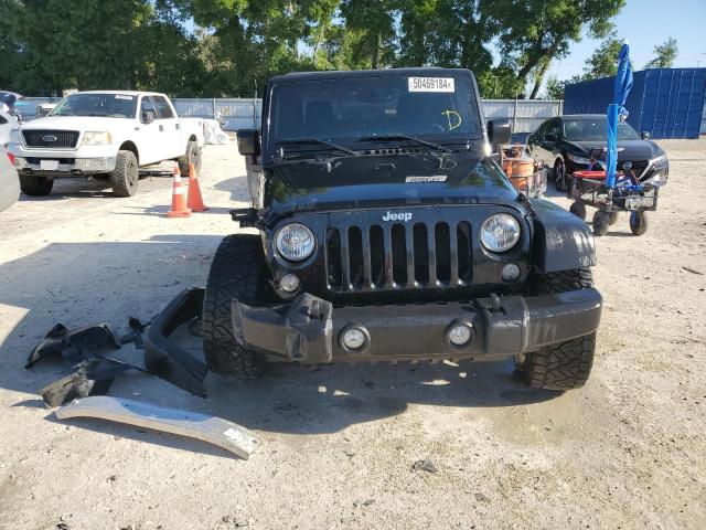 1C4AJWAG6FL642438 - 2015 JEEP WRANGLER SPORT BLACK photo 5