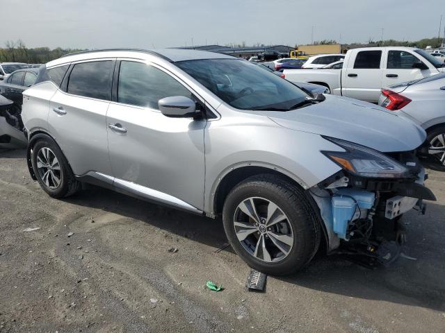 5N1AZ2BJ5MC105046 - 2021 NISSAN MURANO SV SILVER photo 4