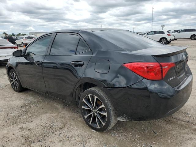 5YFBURHE6HP597058 - 2017 TOYOTA COROLLA L BLACK photo 2