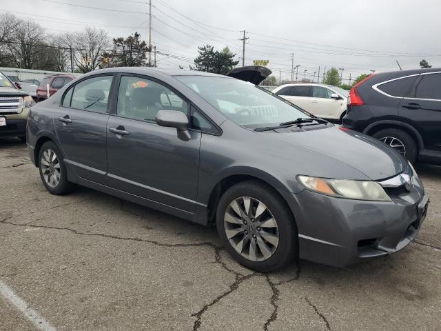 19XFA16819E015976 - 2009 HONDA CIVIC EX GRAY photo 4