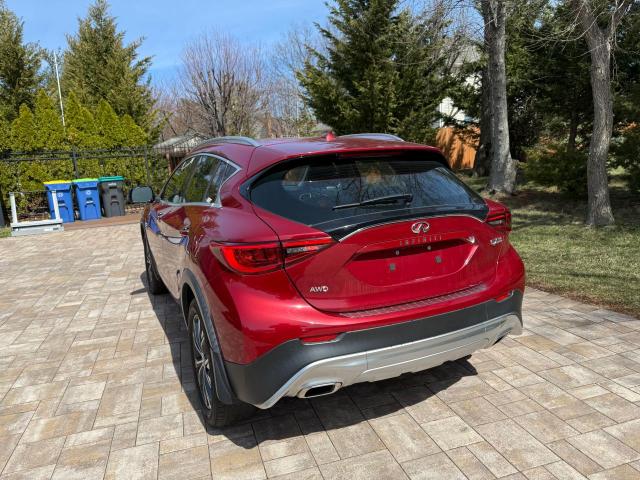 SJKCH5CR7HA031455 - 2017 INFINITI QX30 BASE BURGUNDY photo 3