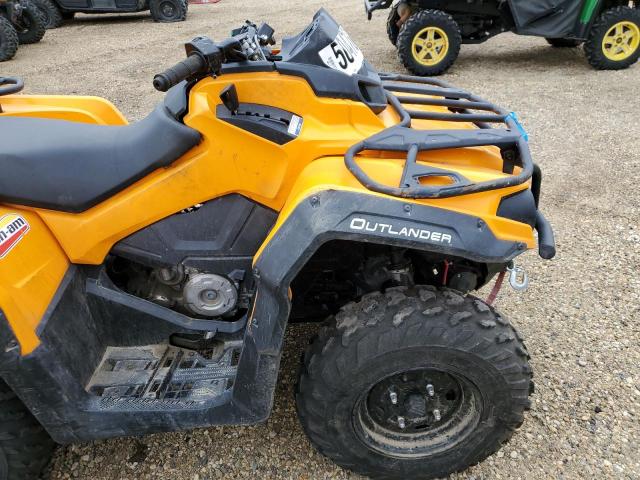 3JBLGAR24LJ003427 - 2020 CAN-AM OUTLANDER 450 ORANGE photo 5