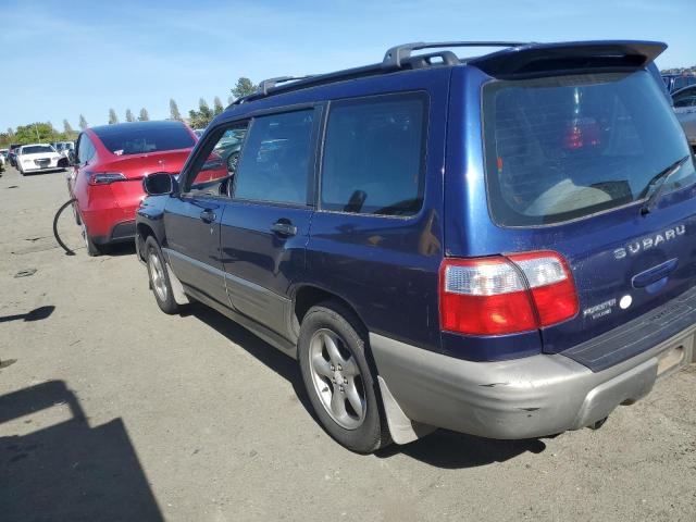 JF1SF65531H712526 - 2001 SUBARU FORESTER S BLUE photo 2