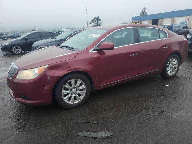 1G4GB5EG8AF139055 - 2010 BUICK LACROSSE CX RED photo 1