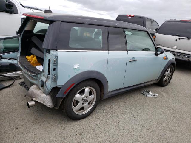 WMWZF3C51BT188847 - 2011 MINI COOPER CLUBMAN TURQUOISE photo 3