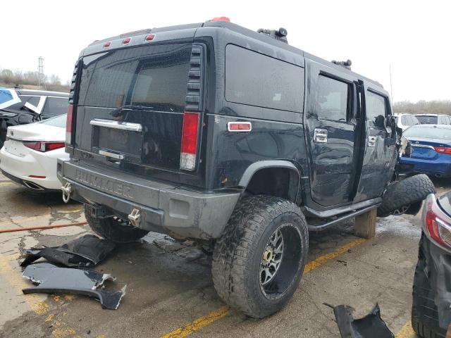 5GRGN23U65H103456 - 2005 HUMMER H2 BLACK photo 3