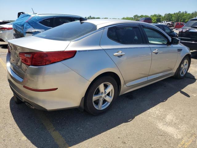 KNAGM4A77E5458728 - 2014 KIA OPTIMA LX SILVER photo 3