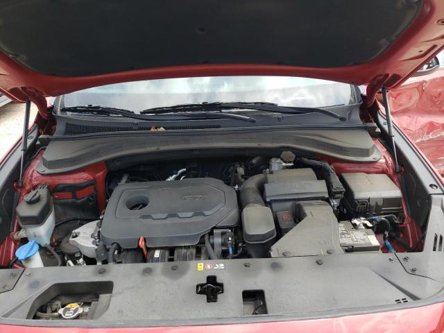 5NMS23AD8KH089339 - 2019 HYUNDAI SANTA FE SE RED photo 12