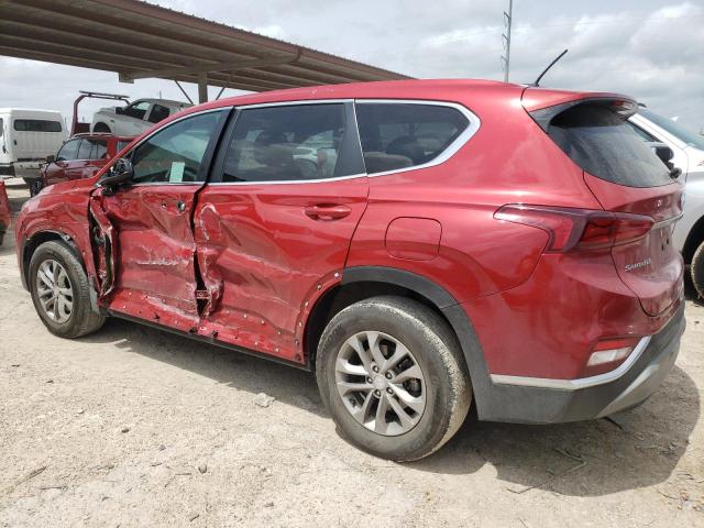 5NMS23AD8KH089339 - 2019 HYUNDAI SANTA FE SE RED photo 2