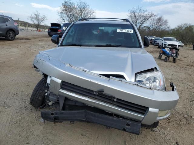 JTEBU14R148028498 - 2004 TOYOTA 4RUNNER SR5 SILVER photo 5