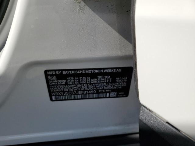 WBXYJ5C37JEF81459 - 2018 BMW X2 XDRIVE28I თეთრი ფოტო 14