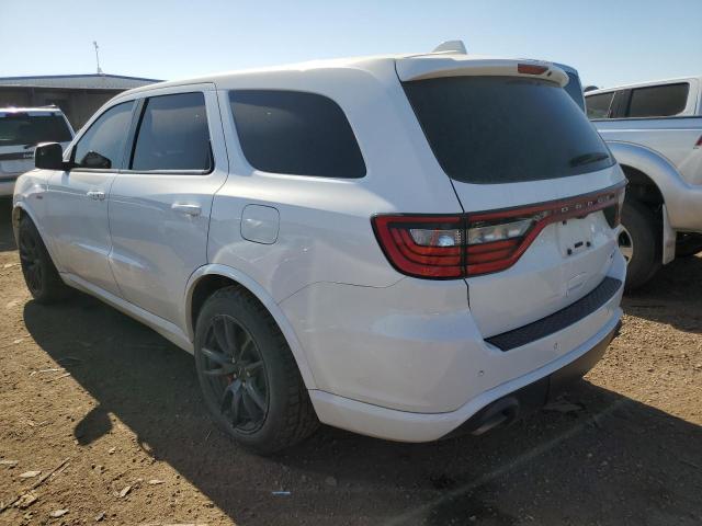 1C4SDJGJ8JC315338 - 2018 DODGE DURANGO SRT WHITE photo 2