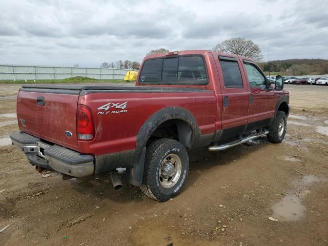 1FTSW31S21EC94031 - 2001 FORD F350 SRW SUPER DUTY RED photo 3