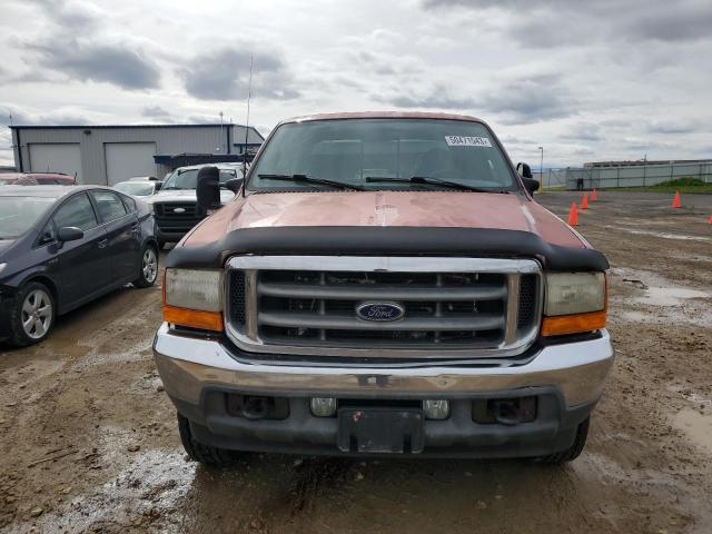 1FTSW31S21EC94031 - 2001 FORD F350 SRW SUPER DUTY RED photo 5