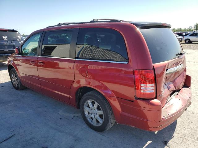 2A8HR54P58R103387 - 2008 CHRYSLER TOWN & COU TOURING RED photo 2