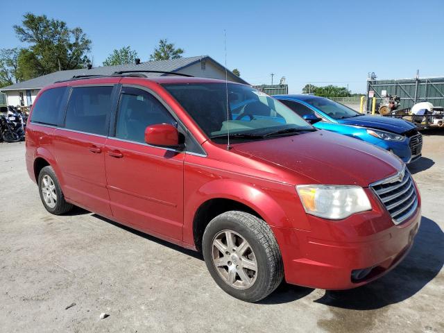 2A8HR54P58R103387 - 2008 CHRYSLER TOWN & COU TOURING RED photo 4