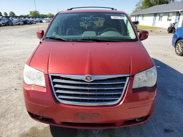 2A8HR54P58R103387 - 2008 CHRYSLER TOWN & COU TOURING RED photo 5