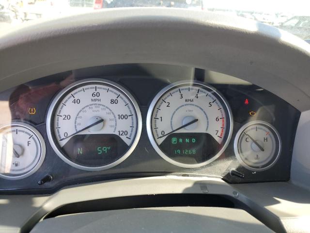 2A8HR54P58R103387 - 2008 CHRYSLER TOWN & COU TOURING RED photo 9