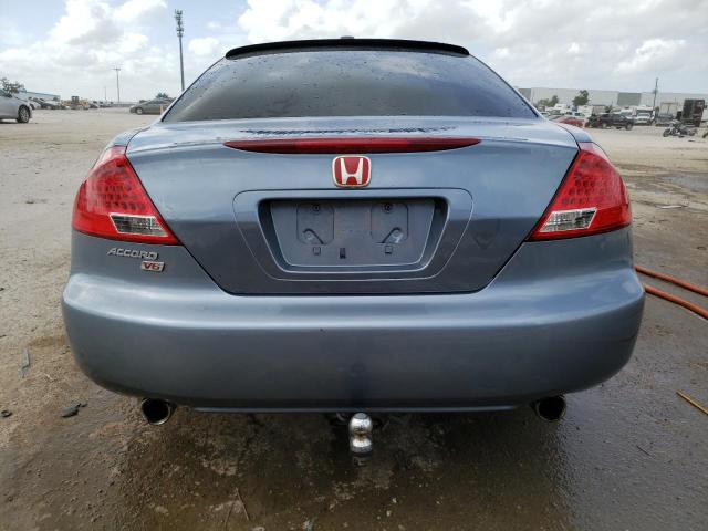 1HGCM81777A003074 - 2007 HONDA ACCORD EX TEAL photo 6