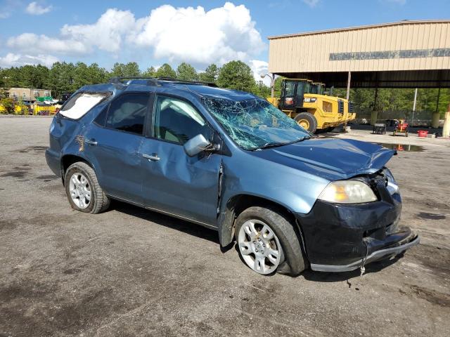 2HNYD18865H518666 - 2005 ACURA MDX TOURING BLUE photo 4