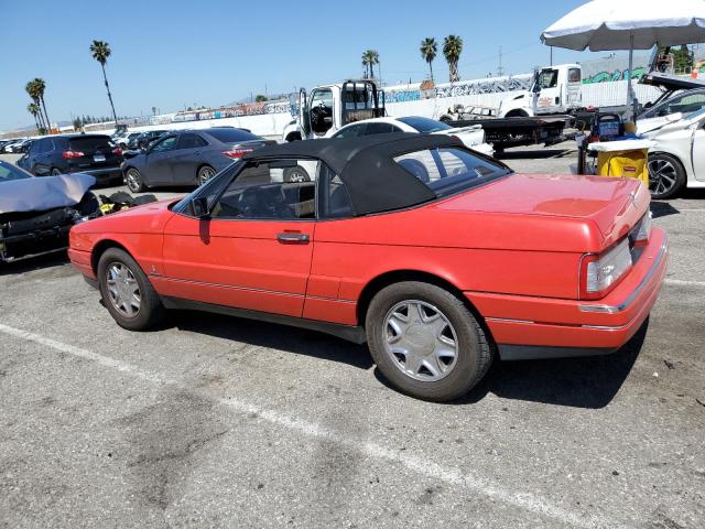 1G6VS3383LU126372 - 1990 CADILLAC ALLANTE RED photo 2