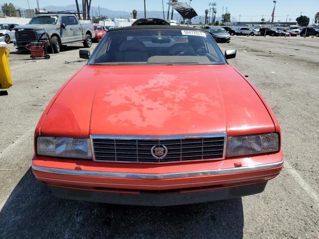 1G6VS3383LU126372 - 1990 CADILLAC ALLANTE RED photo 5