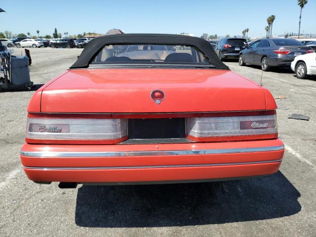 1G6VS3383LU126372 - 1990 CADILLAC ALLANTE RED photo 6