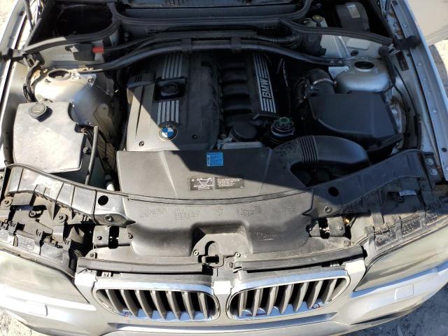 WBXPC93469WJ24618 - 2009 BMW X3 XDRIVE30I SILVER photo 11