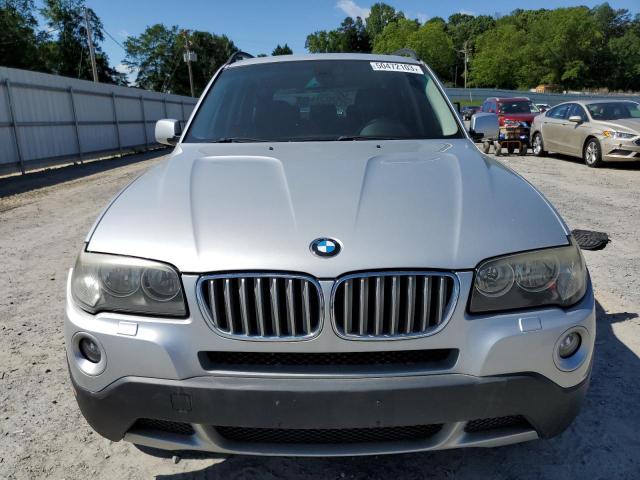 WBXPC93469WJ24618 - 2009 BMW X3 XDRIVE30I SILVER photo 5