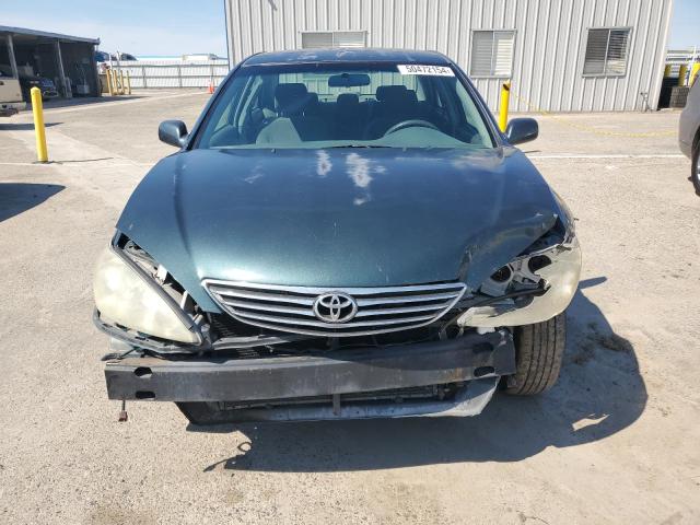 4T1BF32K85U105842 - 2005 TOYOTA CAMRY LE GREEN photo 5