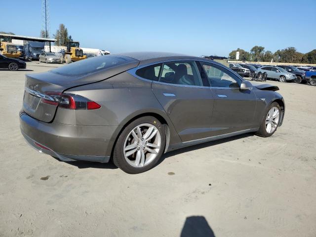 5YJSA1E29GF126438 - 2016 TESLA MODEL S 棕色 照片 3