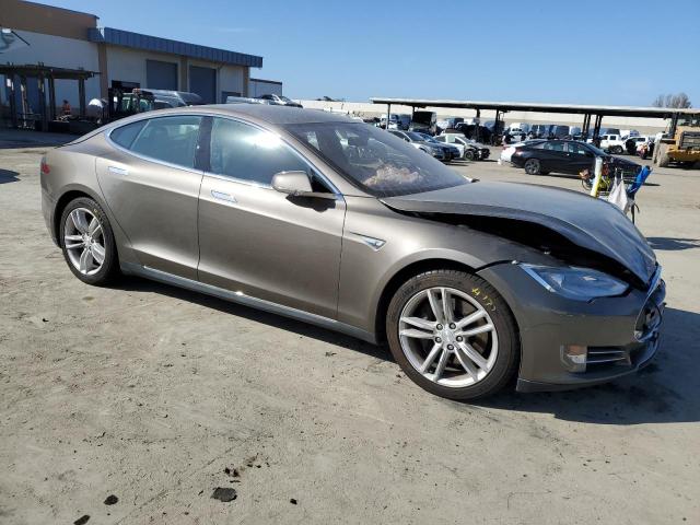 5YJSA1E29GF126438 - 2016 TESLA MODEL S 棕色 照片 4
