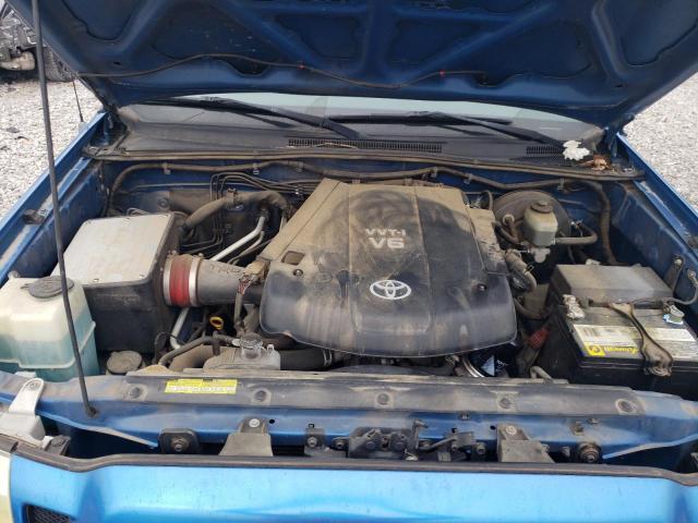 5TETU62N48Z586159 - 2008 TOYOTA TACOMA PRERUNNER ACCESS CAB BLUE photo 11