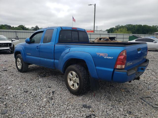 5TETU62N48Z586159 - 2008 TOYOTA TACOMA PRERUNNER ACCESS CAB BLUE photo 2