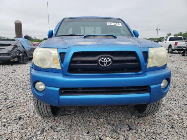 5TETU62N48Z586159 - 2008 TOYOTA TACOMA PRERUNNER ACCESS CAB BLUE photo 5