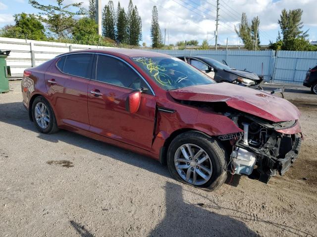 5XXGM4A76DG176576 - 2013 KIA OPTIMA LX MAROON photo 4