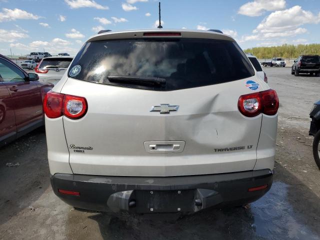 1GNKVJED9BJ266438 - 2011 CHEVROLET TRAVERSE LT WHITE photo 6