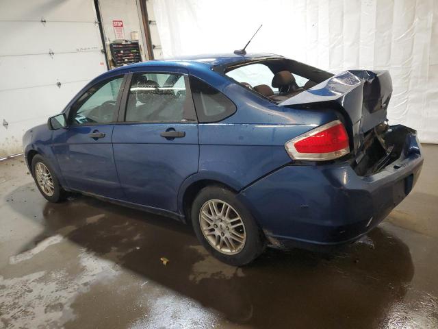 1FAHP35N29W198441 - 2009 FORD FOCUS SE BLUE photo 2