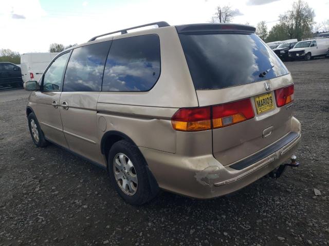 2HKRL186X2H500833 - 2002 HONDA ODYSSEY EX TAN photo 2