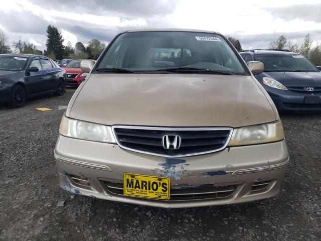 2HKRL186X2H500833 - 2002 HONDA ODYSSEY EX TAN photo 5