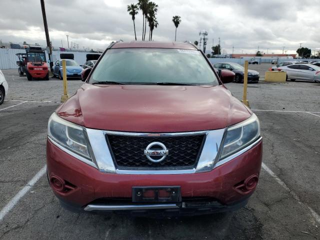 5N1AR2MNXGC614442 - 2016 NISSAN PATHFINDER S 红色 照片 5