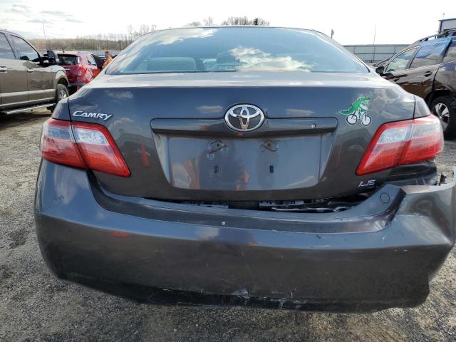 4T4BE46K28R032173 - 2008 TOYOTA CAMRY CE GRAY photo 6