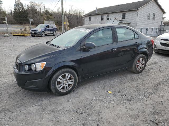 1G1JA5SHXC4177386 - 2012 CHEVROLET SONIC LS BLACK photo 1