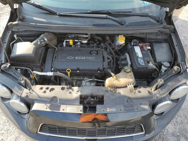 1G1JA5SHXC4177386 - 2012 CHEVROLET SONIC LS BLACK photo 11