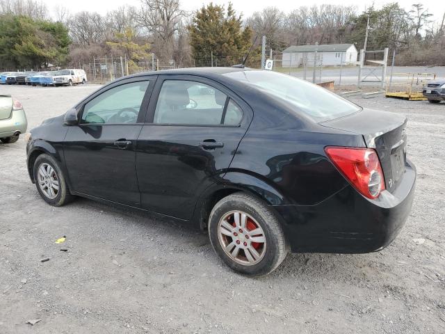 1G1JA5SHXC4177386 - 2012 CHEVROLET SONIC LS BLACK photo 2